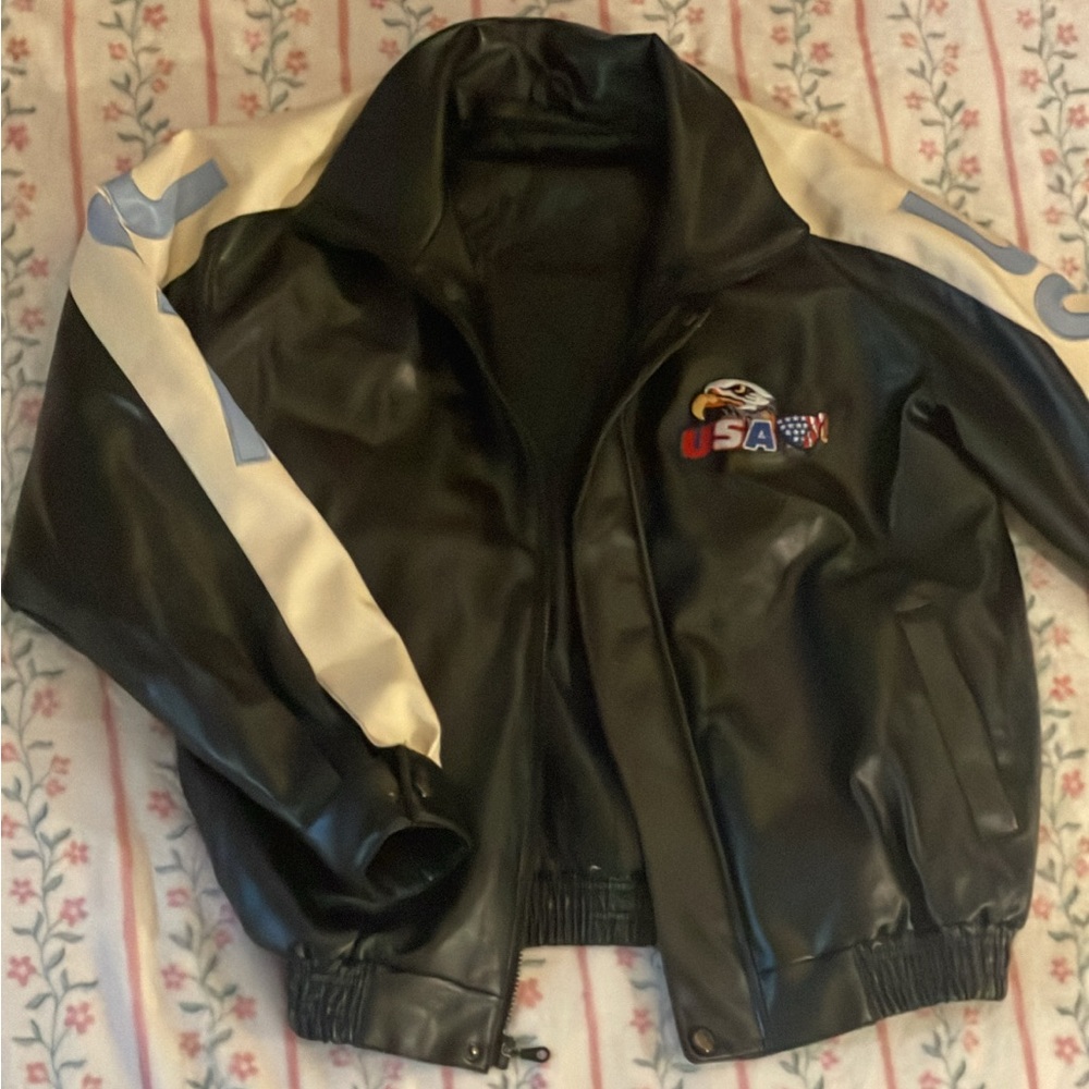Black USA Eagle Jacket